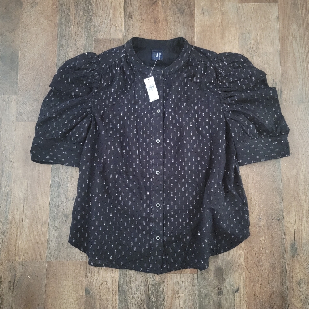 Gap puff sleeve blouse